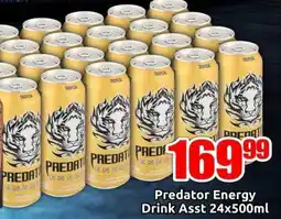 Three Star Cash and Carry Predator Energy Drink Asst offer