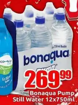 Three Star Cash and Carry Bonaqua Pump Still Water offer