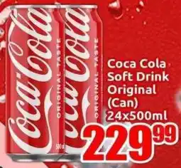 Three Star Cash and Carry Coca-Cola Soft Drink Original Can offer