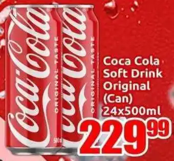 Three Star Cash and Carry Coca-Cola Soft Drink Original Can offer