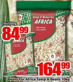 Three Star Cash and Carry Beans For Africa Samp & Beans offer