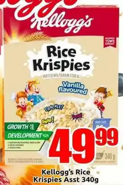 Three Star Cash and Carry Kellogg's Rice Krispies Asst offer