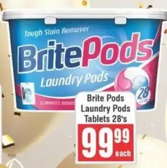 Frontline Brite Pods Laundry Pods Tablets offer