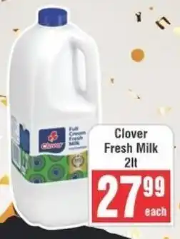 Frontline Clover Fresh Milk offer