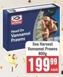 Frontline Sea Harvest Vannamei Prawns offer