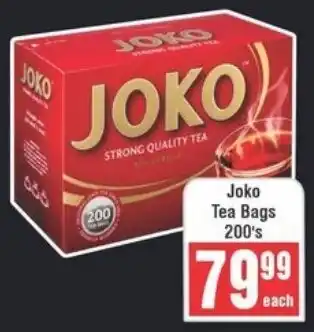 Frontline Joko Tea Bags offer