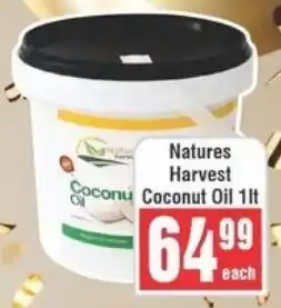 Frontline Natures Harvest Coconut Oil offer