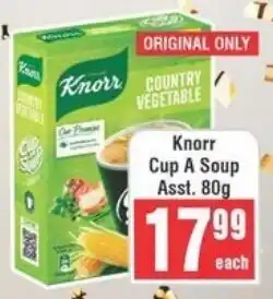 Frontline Knorr Cup A Soup Asst. offer