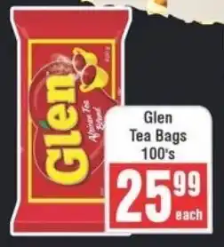 Frontline Glen Tea Bags offer