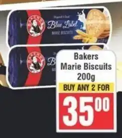 Frontline Bakers Marie Biscuits offer