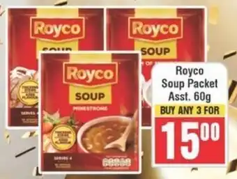 Frontline Royco Soup Packet Asst. offer