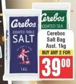 Frontline Cerebos Salt Bag Asst. offer