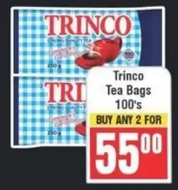Frontline Trinco Tea Bags offer