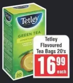 Frontline Tetley Flavoured Tea Bags offer