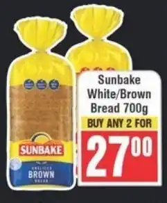 Frontline Sunbake White/ Brown Bread offer