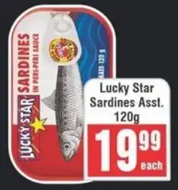 Frontline Lucky Star Sardines Asst. offer