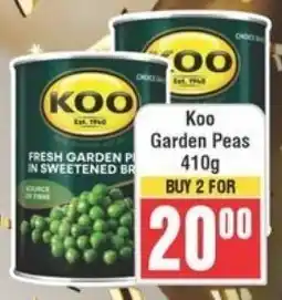 Frontline Koo Garden Peas offer