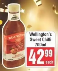 Frontline Wellington's Sweet Chilli offer