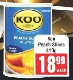 Frontline Koo Peach Slices offer