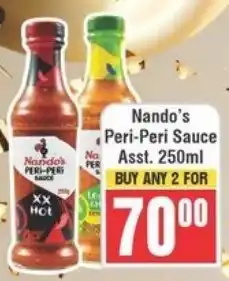 Frontline Nando's Peri-Peri Sauce Asst. offer
