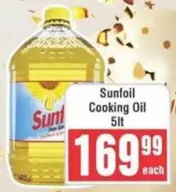 Frontline Sunfoil Cooking Oil offer