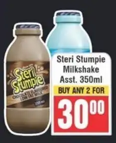 Frontline Steri Stumpie Milkshake offer