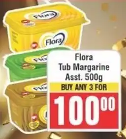 Frontline Flora Tub Margarine Asst. offer