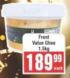 Frontline Front Value Ghee offer