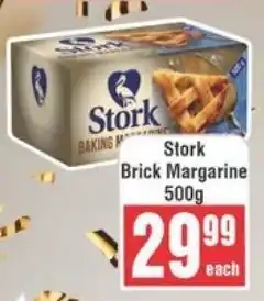 Frontline Stork Brick Margarine offer