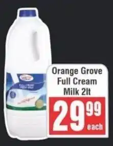 Frontline Orange Grove Full Cream Milk offer