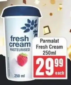 Frontline Parmalat Fresh Cream offer