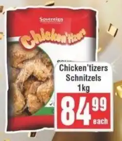 Frontline Sovereign Chicken'tizers Schnitzels offer