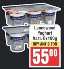 Frontline Lancewood Yoghurt Asst. offer