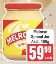 Frontline Melrose Spread Jar Asst. offer