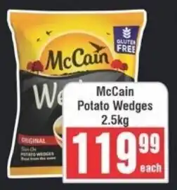 Frontline McCain Potato Wedges offer