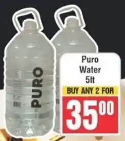 Frontline Puro Water offer