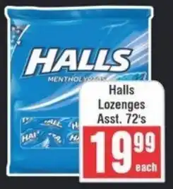 Frontline Halls Lozenges Asst. offer
