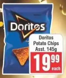 Frontline Doritos Potato Chips Asst. offer