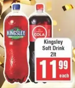 Frontline Kingsley Soft Drink offer