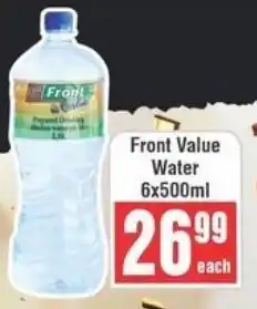 Frontline Front Value Water offer