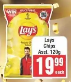 Frontline Lays Chips Asst. offer