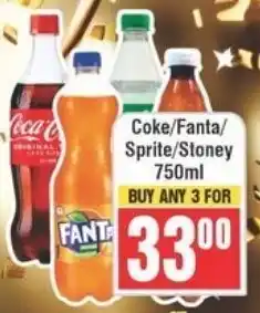 Frontline Coke/ Fanta/ Sprite/ Stoney offer