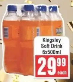 Frontline Kingsley Soft Drink offer