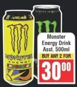 Frontline Monster Energy Drink Asst. offer