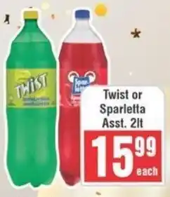 Frontline Twist or Sparletta Asst. offer