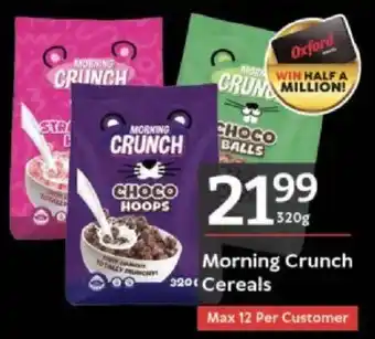 Oxford Freshmarket Morning Crunch Cereals offer