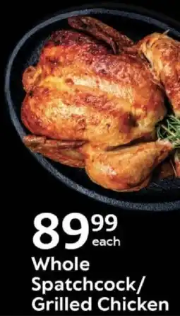 Oxford Freshmarket Whole Spatchcock/ Grilled Chicken offer