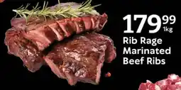 Oxford Freshmarket Rib Rage Marinated Beef Ribs offer