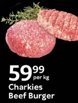Oxford Freshmarket Charkies Beef Burger offer