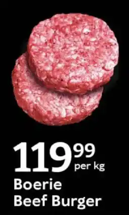 Oxford Freshmarket Boerie Beef Burger offer